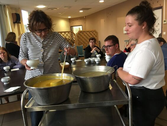 Bar à Soupe au Foyer Notre Dame